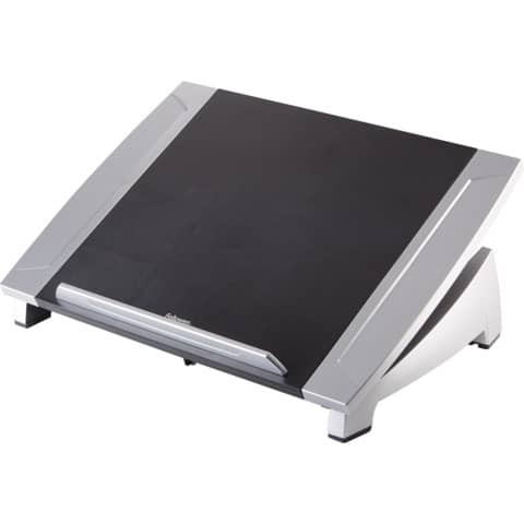 Supporto FELLOWES laptop Office Suites plastica nero/argento 16,5x38,4x28,9 cm 8032001